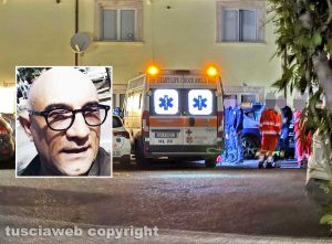 Viterbo - Omicidio a Santa Lucia - Nel riquadro Giovanni Bernabucci