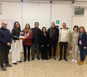 Marta - Donato defibrillatore all'istituto comprensivo "Paolo Ruffini"