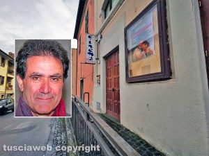 Marta - Il cinema - Nel riquadro il sindaco Maurizio Lacchini