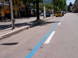 Civitavecchia - Il parcheggio a via Pecorelli