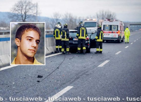 Incidente sull’E45, muore a 22 anni Giulio Carlaccini