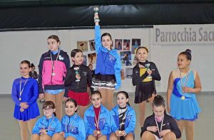 Sport - Pattinaggio - Alcune atlete della Libertas Pilastro