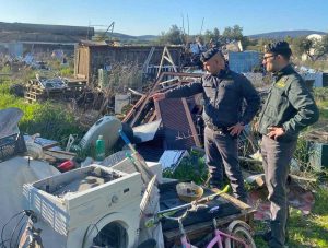 Cerveteri - Guardia di finanza - Sequestrata discarica abusiva