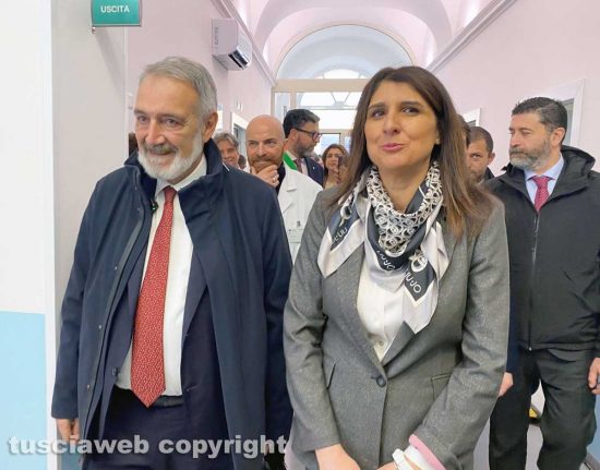 Bolsena – Inaugurata la casa di comunità - Francesco Rocca con la dottoressa Elisa Catasca