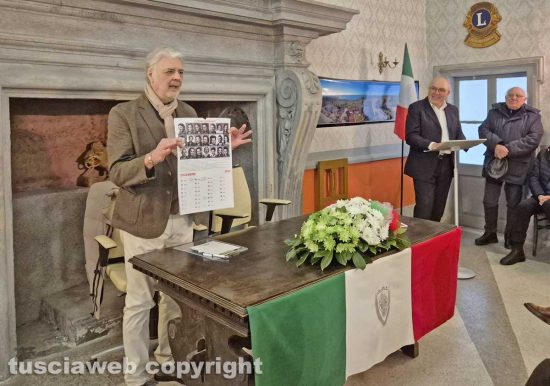 Montefiascone - L'inaugurazione della sede dell'Anmig in via Santa Lucia Filippini -Mario Tofanicchio e Gianfranco Lanzi
