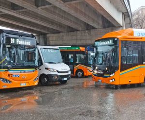 Viterbo - Capolinea provvisorio bus Francigena al Riello