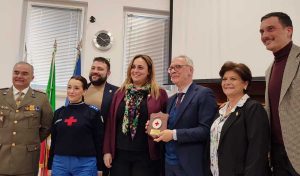 Viterbo - Il prefetto Pomponio in visita alla Croce Rossa