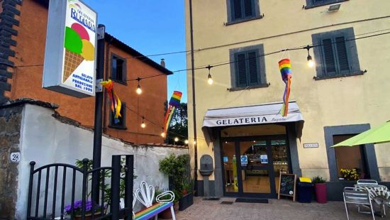Bagnoregio - Gelateria Rugiada