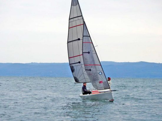 Sport - Campionato di vela sul lago a Bolsena