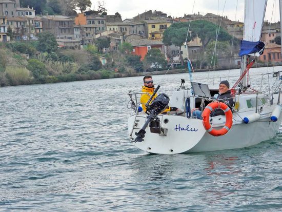 Sport - Campionato di vela sul lago a Bolsena
