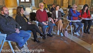 Viterbo - Commissione Affari generali nella sala della Colonne