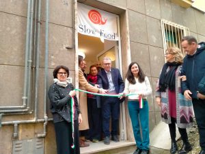 Viterbo - L'inaugurazione della nuova sede di Slow food