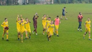 Sport - Calcio - L'esultanza dell'Atletico Cimina Falisca