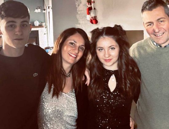 Marco Mattia Pasquinelli, Chiara Porcari, Giulia ed Enrico Pasquinelli