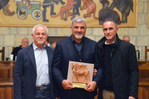 Tarquinia - Il premio "Cavalli alati – Sulle ali dello sport" ad Angelo Peruzzi