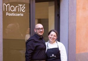 Bolsena - Emanuele Terranova e Maria Brachini della pasticceria Maritè