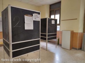 Seggio elettorale a Civitavecchia