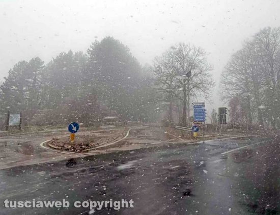 Neve sulla Cimina