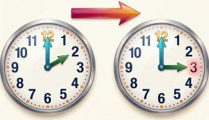 Dall'ora solare all'ora legale