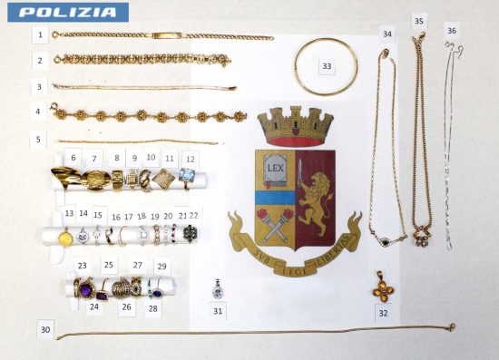 Truffa ad anziana - La refurtiva recuperata