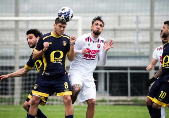 Sport - Calcio - Un azione del match Viterbese - Sorianese