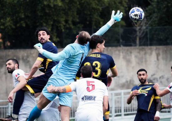 Sport - Calcio - Un azione del match Viterbese - Sorianese