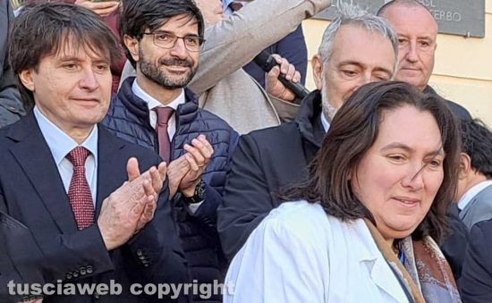 Bagnoregio - Inaugurazione della Casa della comunità - Egisto Bianconi, Daniele Sabatini, Francesco Rocca e Maria Cristina Natalizi