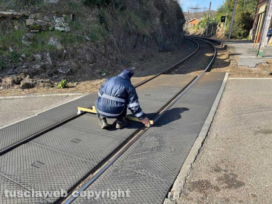 Soriano nel Cimino - Scontro pullman-treno