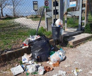 Viterbo - Ingresso del parco del Bullicame