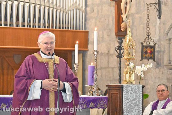 Viterbo - Il dies natalis di santa Rosa - Il vescovo Orazio Francesco Piazza