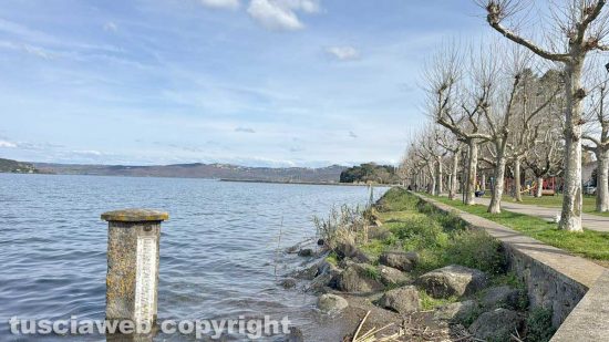 Lago di Bolsena - Marta - Il livello dell'acqua