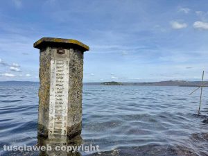 Lago di Bolsena - Marta - Il livello dell'acqua