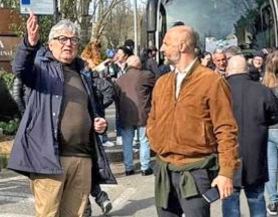 Montecatini Terme - A sinistra Umberto Fusco