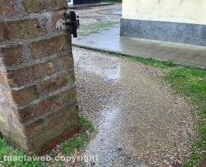 Il giardino della scuola dell’infanzia di Cura di Vetralla