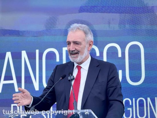 Bagnoregio, parte la prima casa di comunità della Tuscia - Il presidente Francesco Rocca