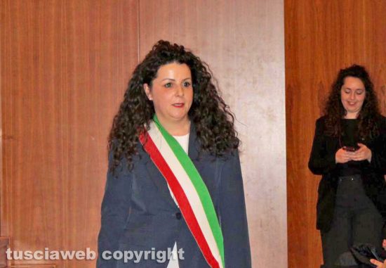 La sindaca Chiara Frontini
