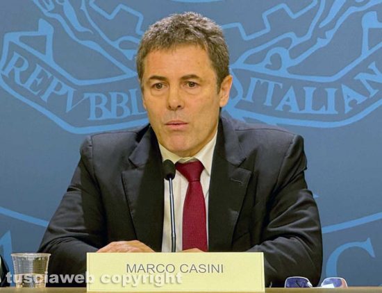 Marco Casini, segretario generale dell'Autorità di bacino distrettuale dell'Appennino centrale