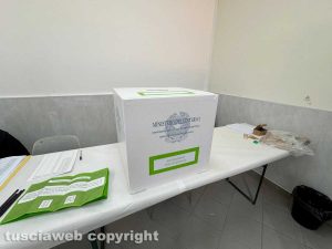 Referendum sulla giustizia - Un seggio