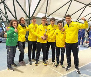 Viterbo - Gli atleti della Finass Assicurazioni Atletica