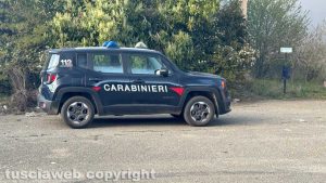 Bagnoregio - Incendio allo stabilimento ex Alta - I carabinieri
