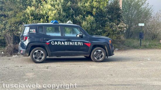 Bagnoregio - Incendio allo stabilimento ex Alta - I carabinieri