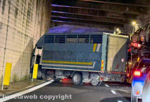 Tamponamento e lunghe file sulla superstrada Umbro - Laziale