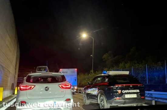 Tamponamento e lunghe file sulla superstrada Umbro - Laziale