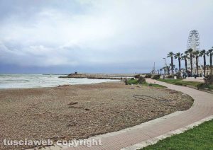 Mareggiata a Civitavecchia