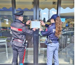 Terni - Attività commerciale sospesa per due settimane