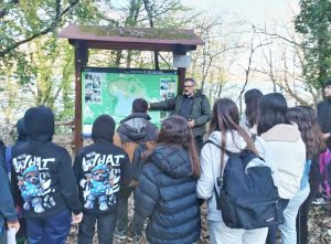 Gli studenti dell’istituto comprensivo "Virgili"