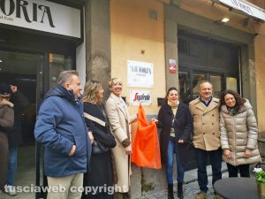 Viterbo - Riaperto lo storico bar Vittoria