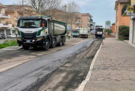 Civita Castellana - al via i lavori di riqualificazione di strade e marciapiedi