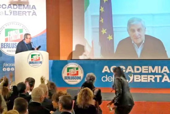 Viterbo - Scuola di formazione FI - Gasparri e Tajani in collegamento