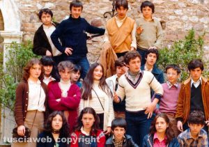 Sirmione - La gita della classe terza sezione G della scuola Vanni nel 1979